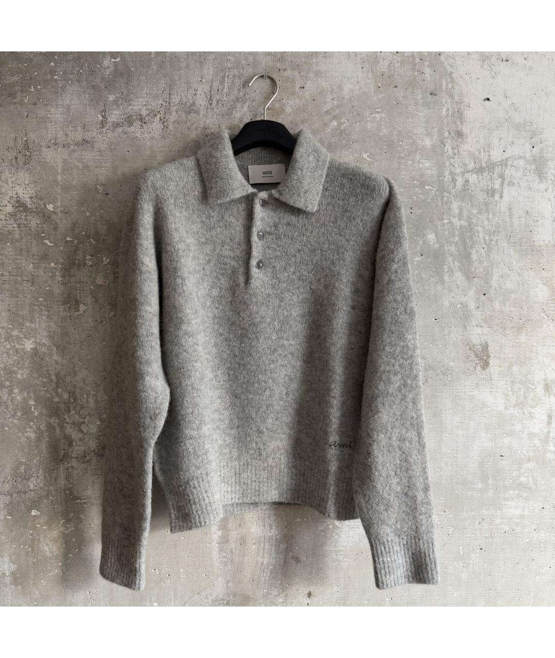 Ami Paris Бежевый джемпер / свитер, фото 10