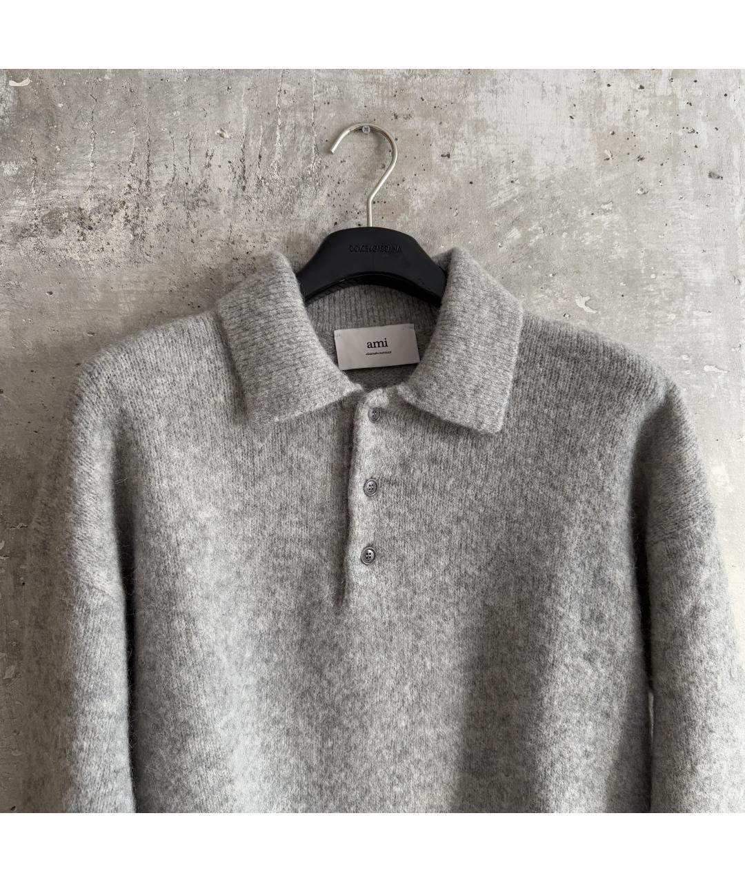 Ami Paris Бежевый джемпер / свитер, фото 4