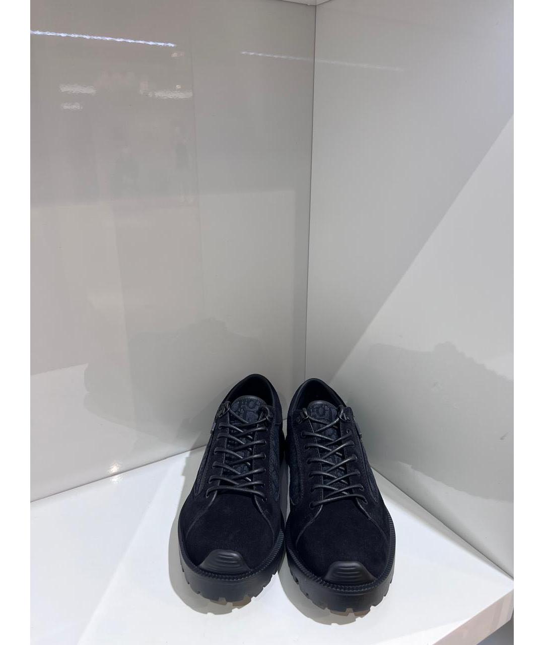 CHRISTIAN DIOR Замшевые низкие кроссовки / кеды, фото 2