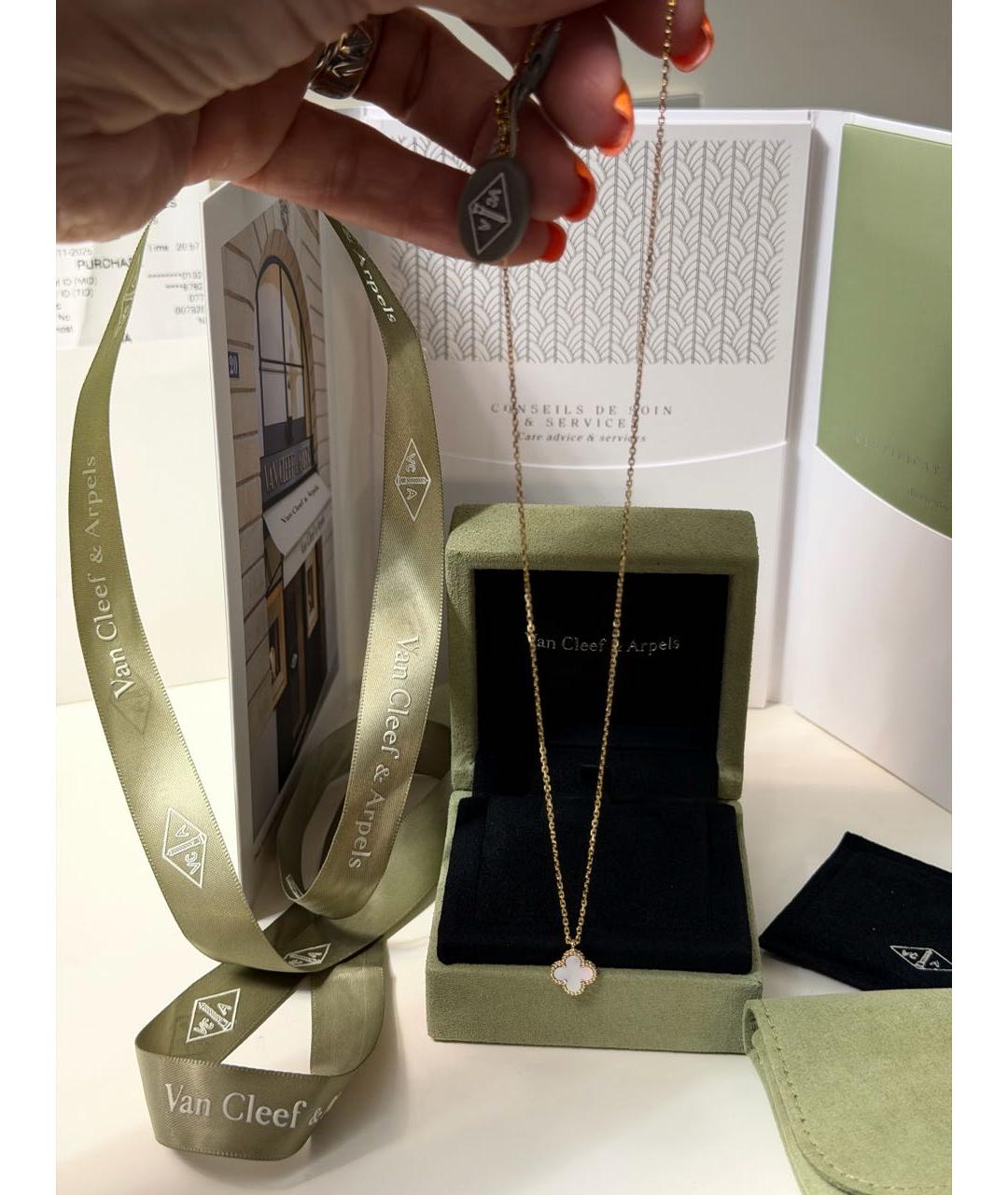 VAN CLEEF & ARPELS Желтая подвеска из желтого золота, фото 3