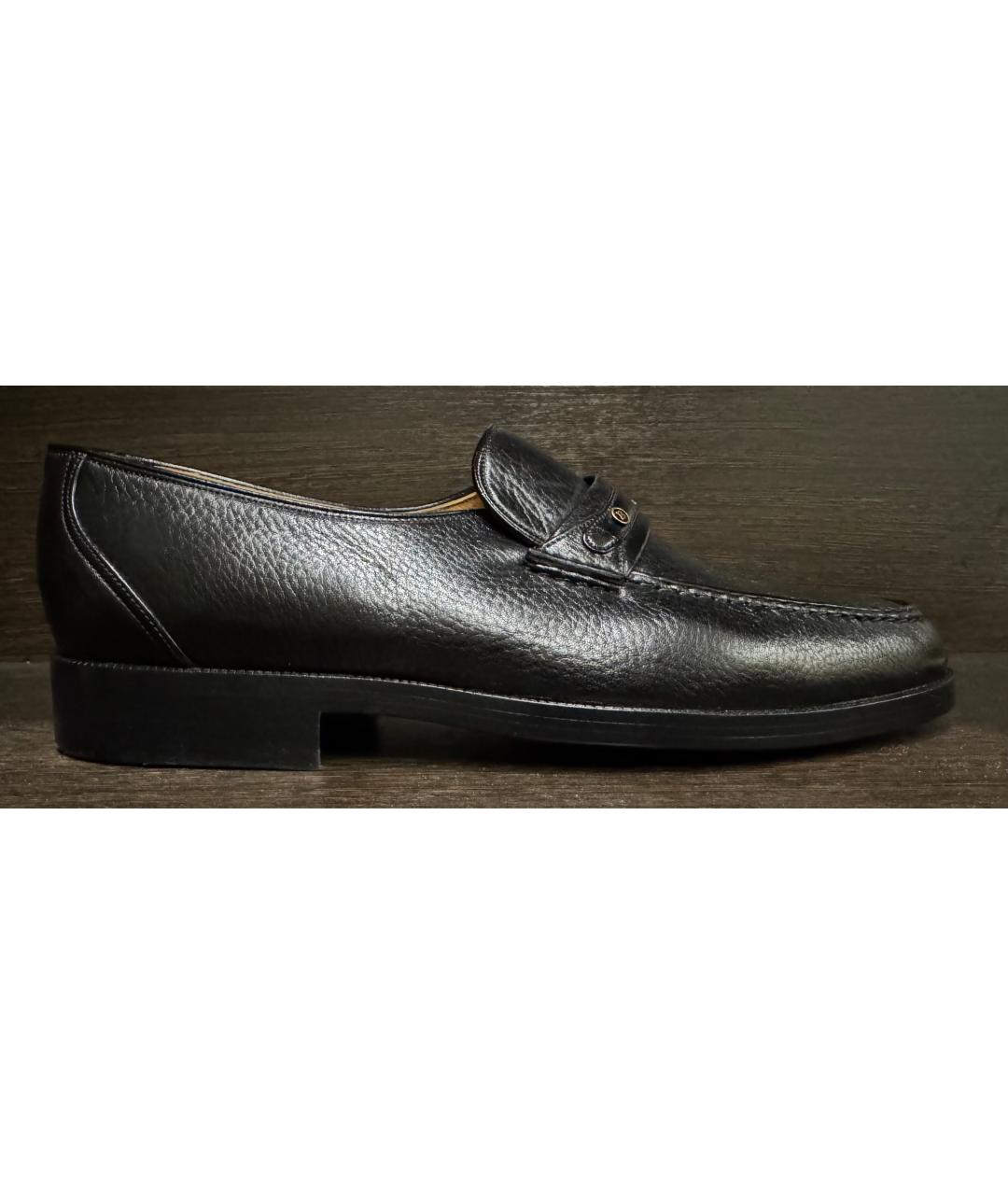 BALLY Черные кожаные лоферы, фото 6