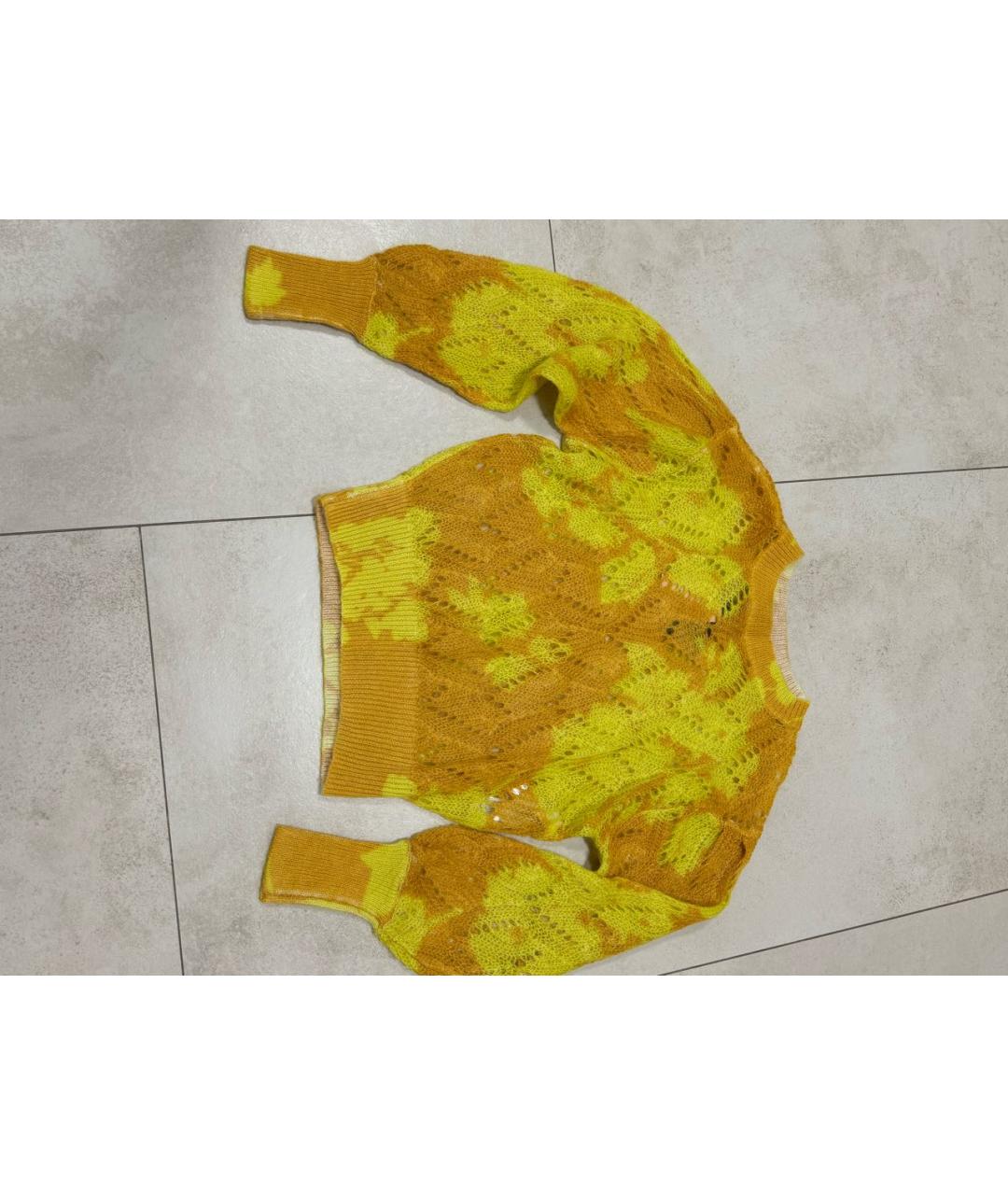 TWIN-SET Золотой полиэстеровый костюм с юбками, фото 3