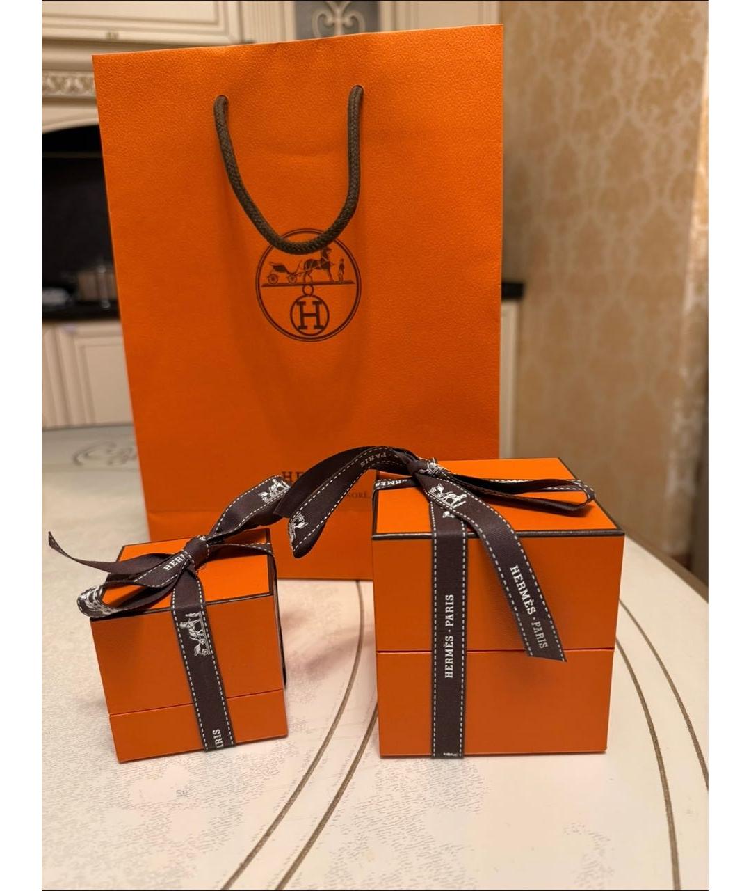 HERMES Серебрянный серебряный браслет, фото 2