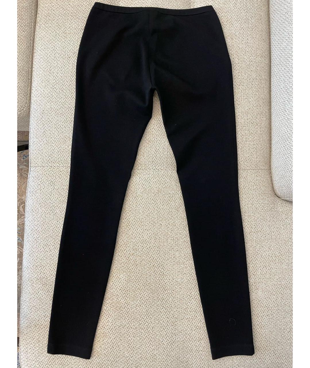 EMILIO PUCCI Черные вискозные брюки узкие, фото 2