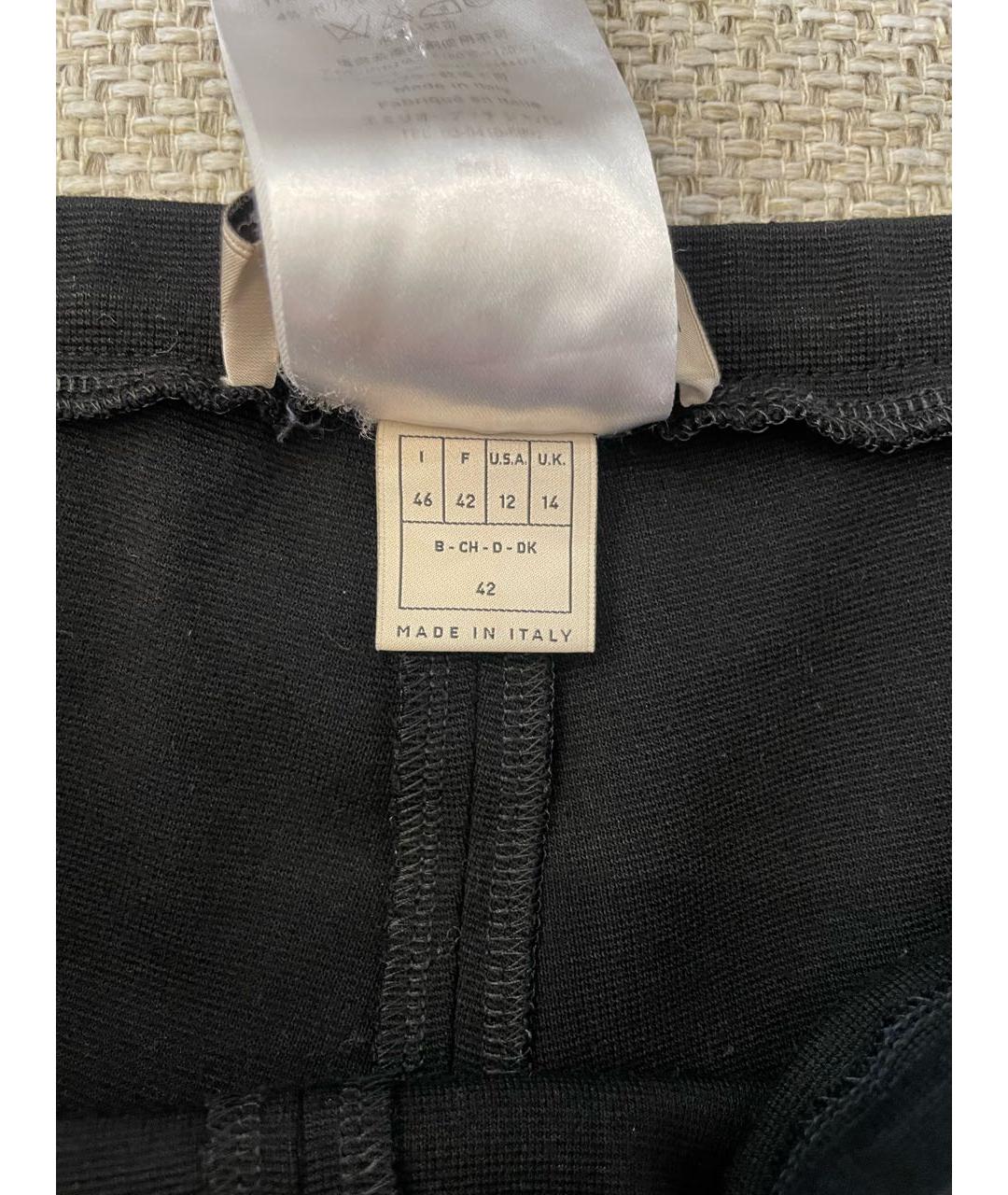 EMILIO PUCCI Черные вискозные брюки узкие, фото 5