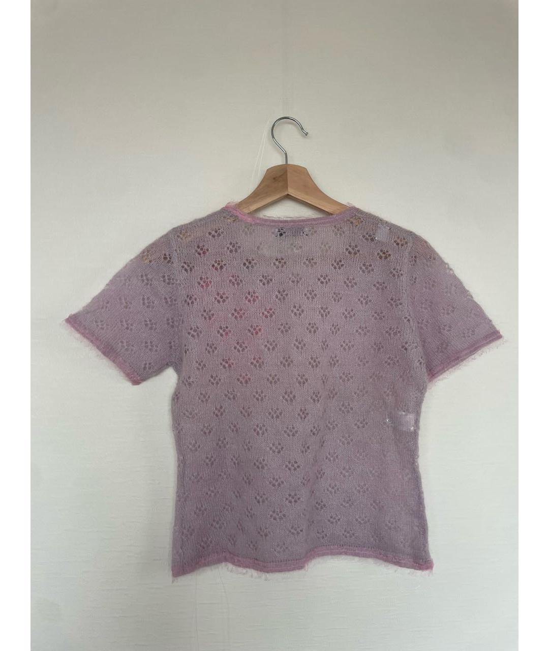 MOSCHINO Розовый шерстяной джемпер / свитер, фото 3