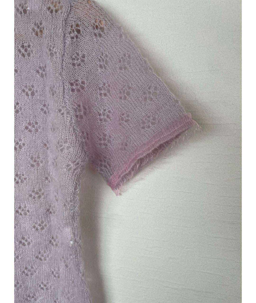 MOSCHINO Розовый шерстяной джемпер / свитер, фото 6