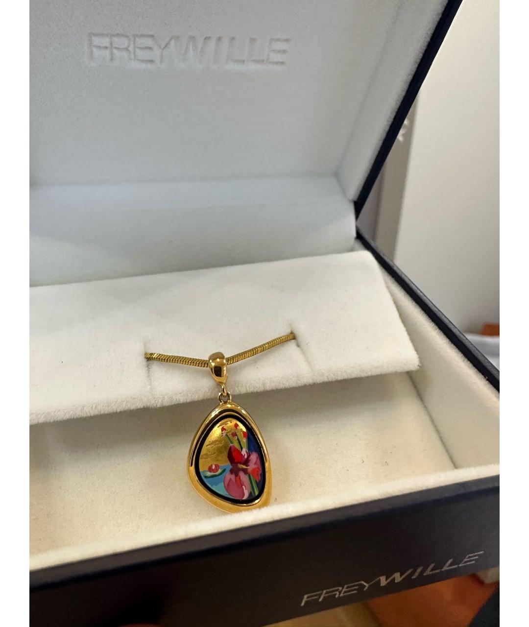 Frey Wille Золотое позолоченное колье, фото 3