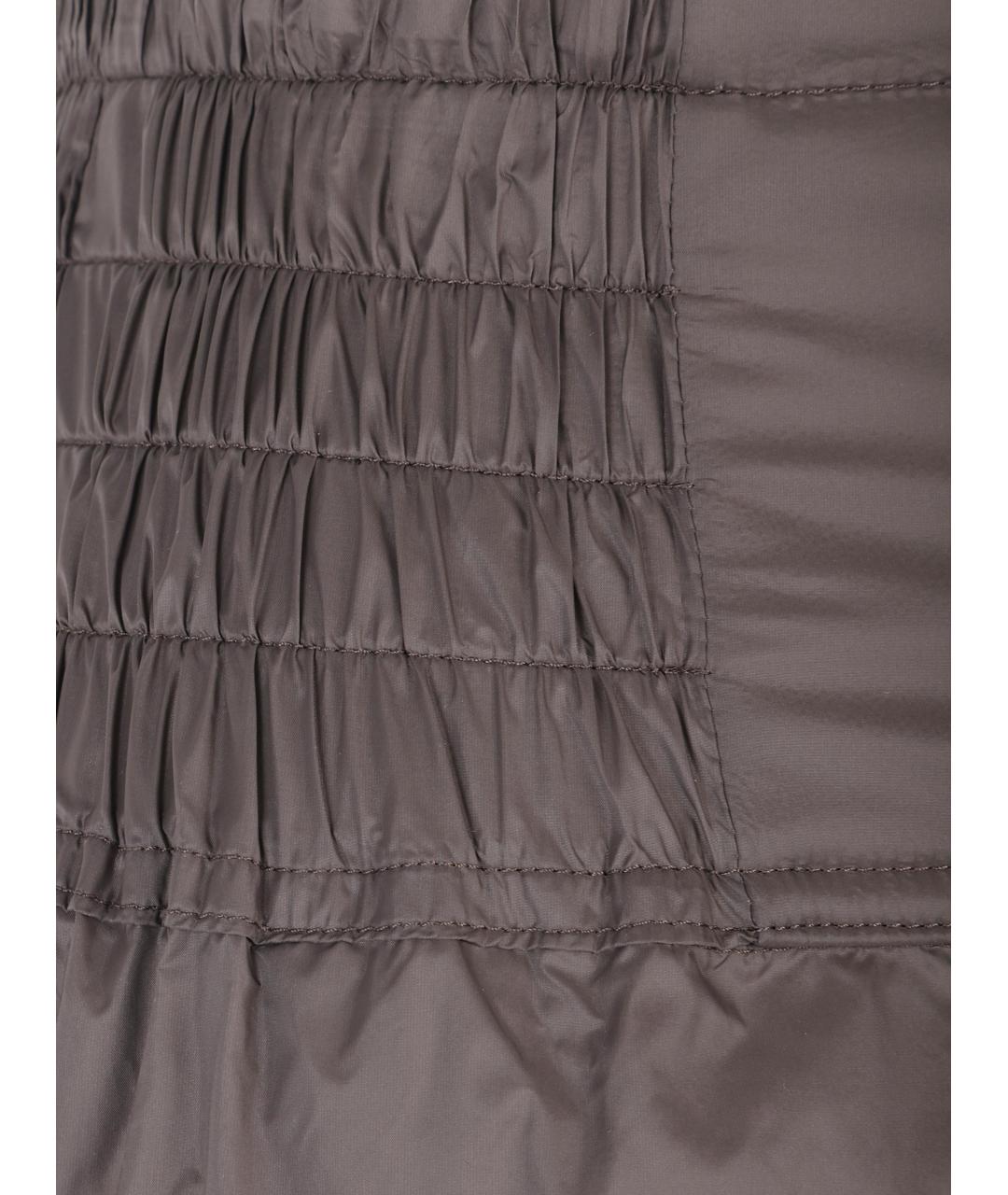 RICK OWENS Серые полиамидовые шорты, фото 3