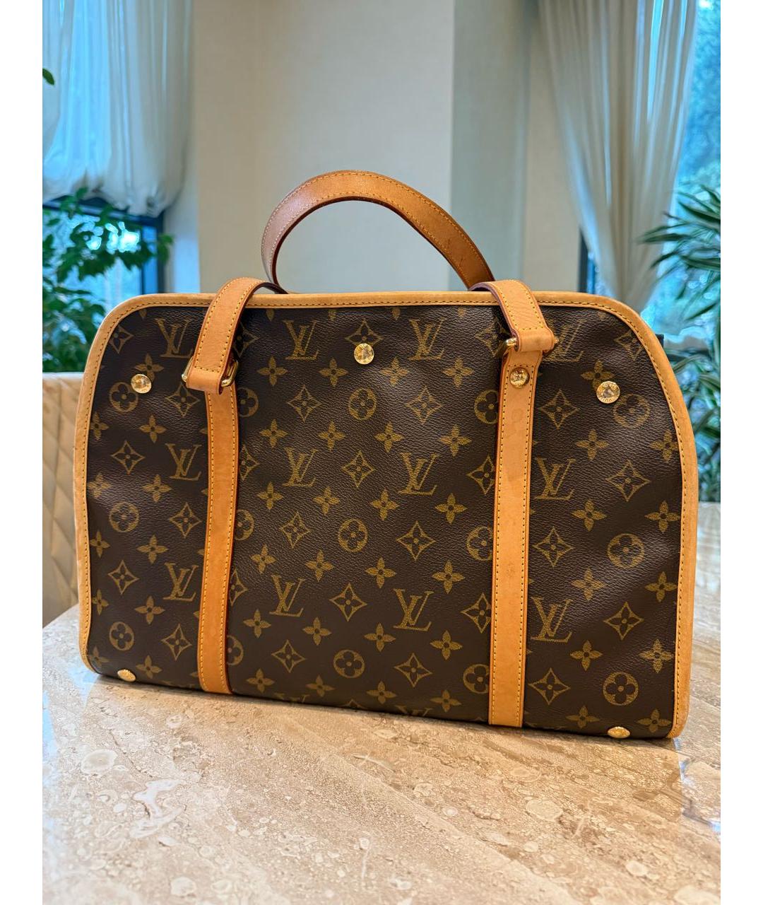 LOUIS VUITTON Коричневая дорожная/спортивная сумка, фото 3