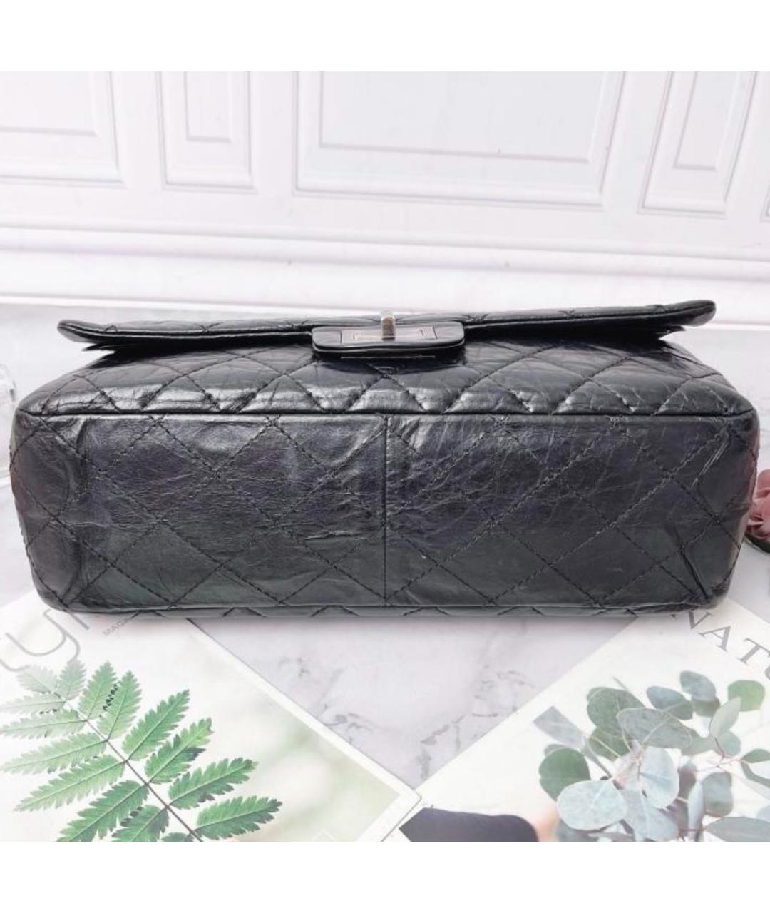 CHANEL Черная кожаная сумка через плечо, фото 6