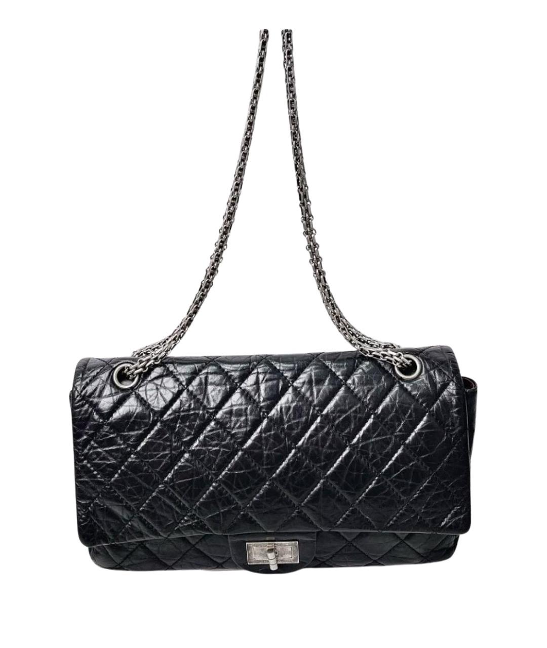 CHANEL Черная кожаная сумка через плечо, фото 1