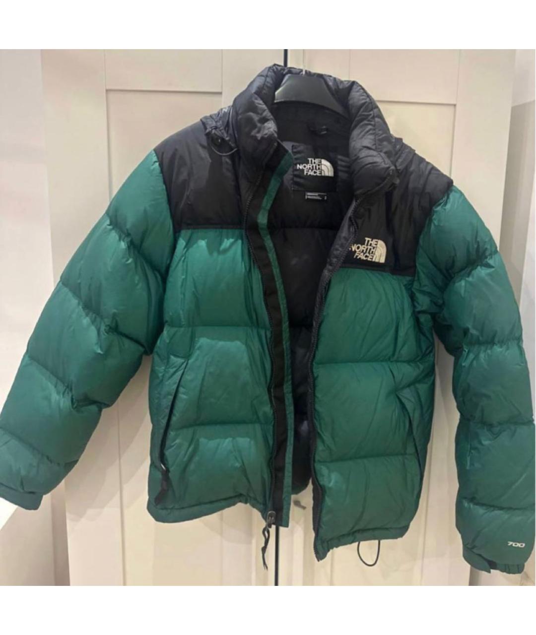 THE NORTH FACE Зеленый пуховик, фото 4