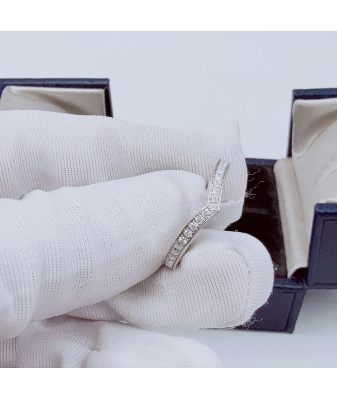 CHAUMET Белое платиновое кольцо, фото 5
