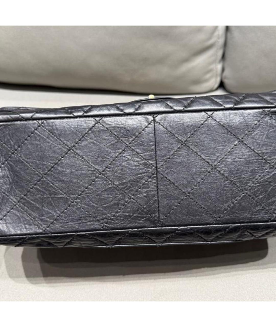 CHANEL Черная кожаная сумка через плечо, фото 7