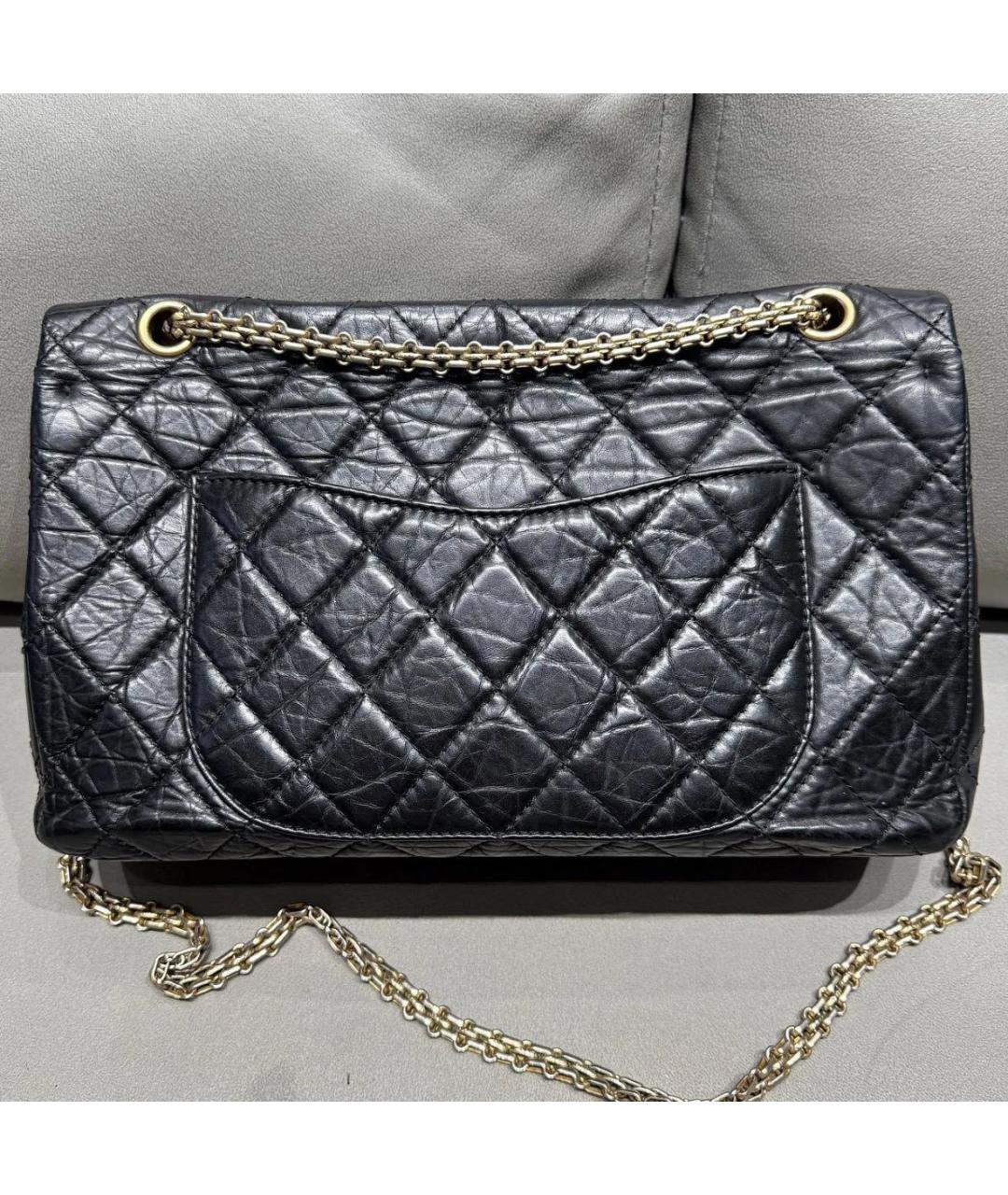 CHANEL Черная кожаная сумка через плечо, фото 2