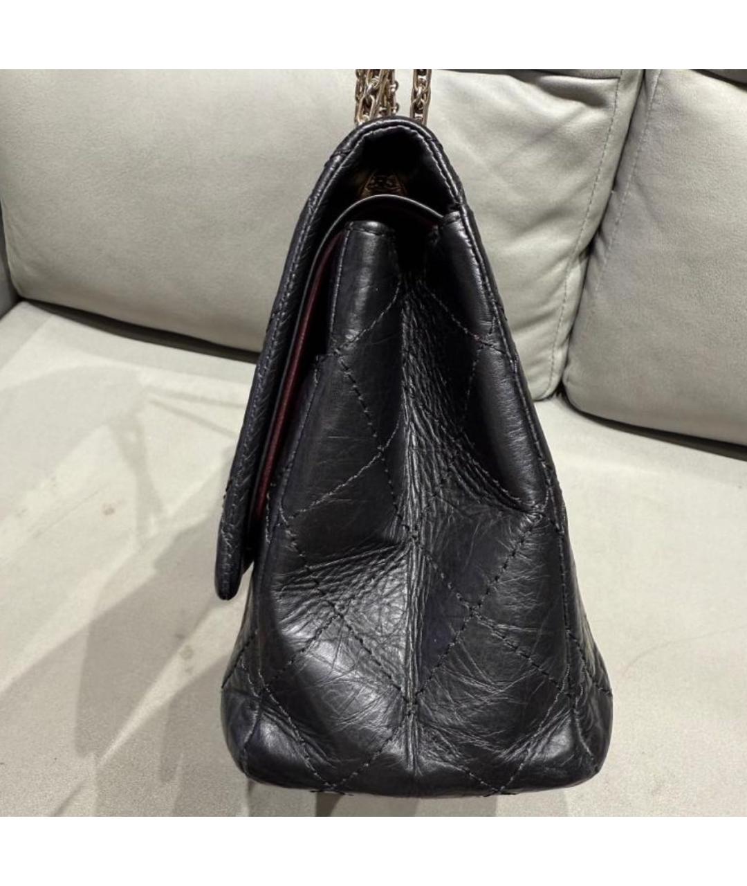 CHANEL Черная кожаная сумка через плечо, фото 4