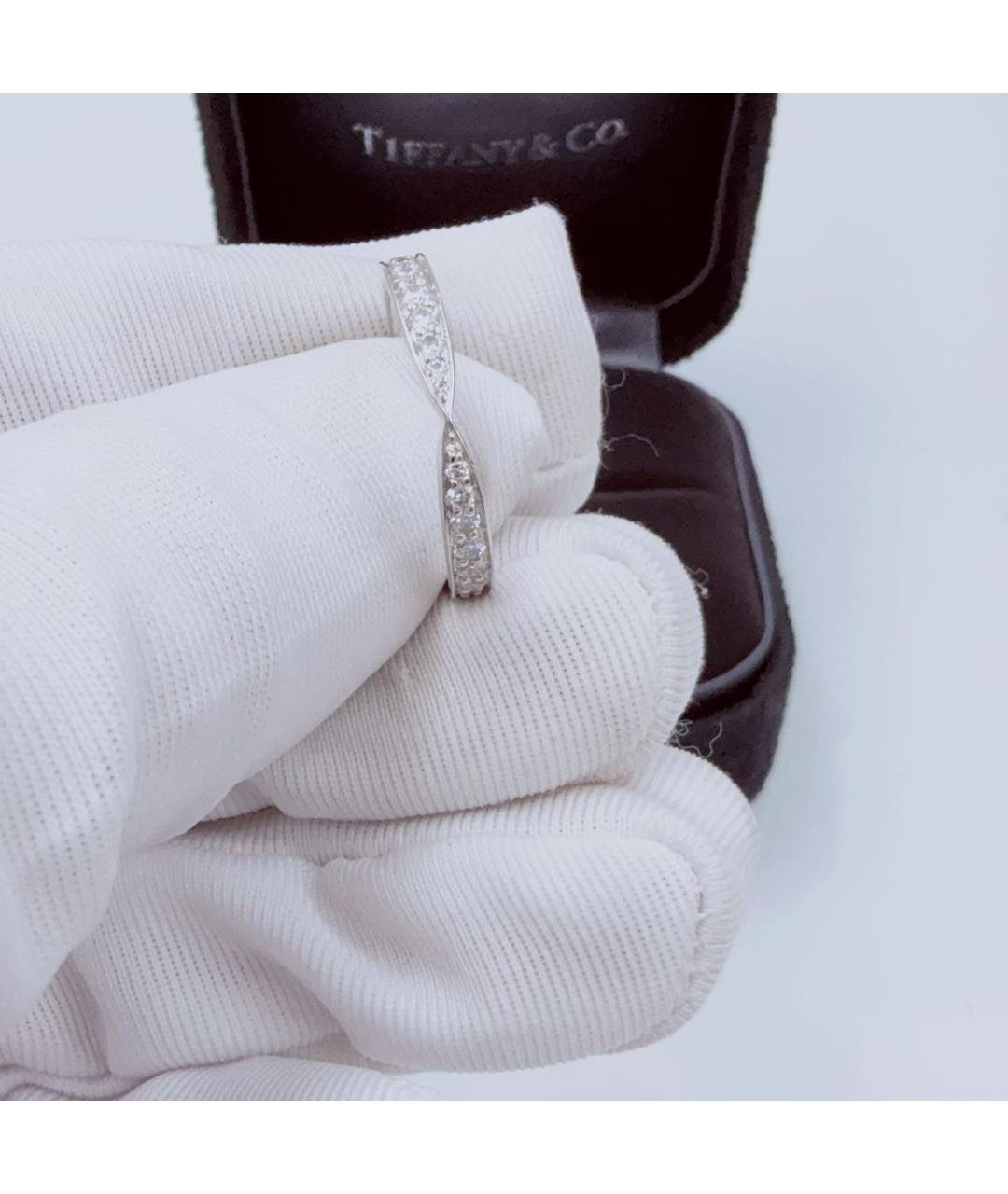 TIFFANY&CO Белое платиновое кольцо, фото 4