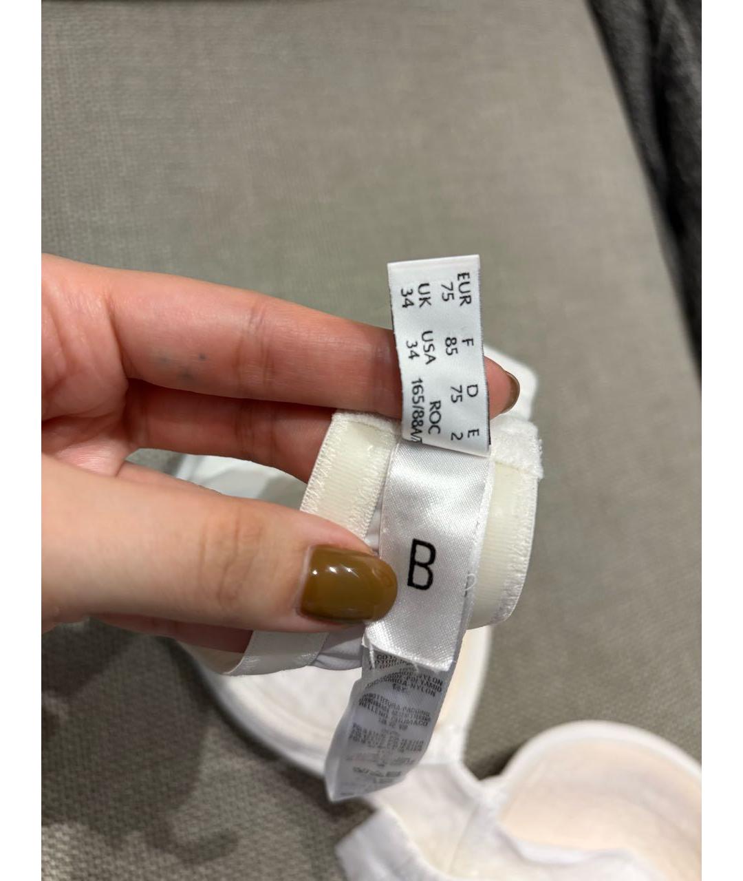 LA PERLA Белый бюстгалтеры, фото 4