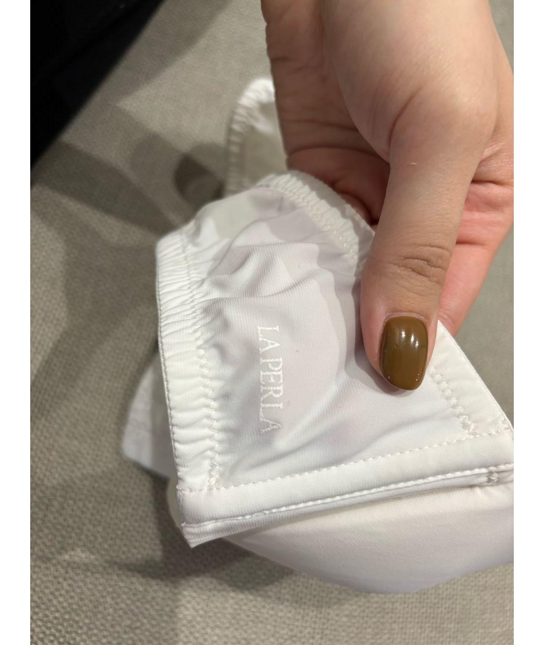 LA PERLA Белый бюстгалтеры, фото 5