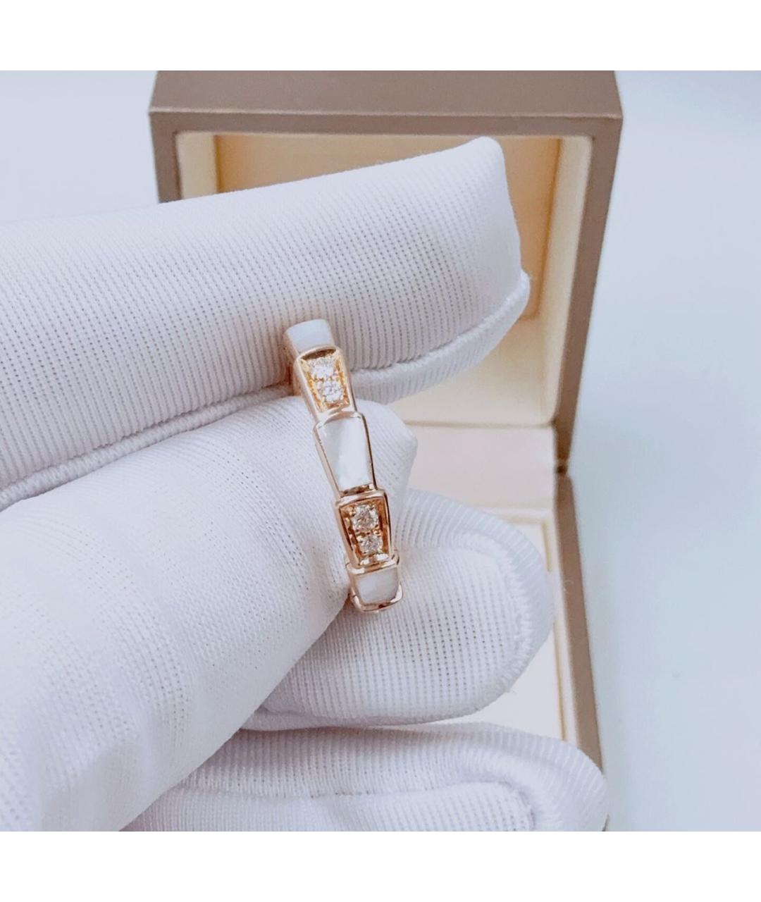 BVLGARI Розовое кольцо из розового золота, фото 3