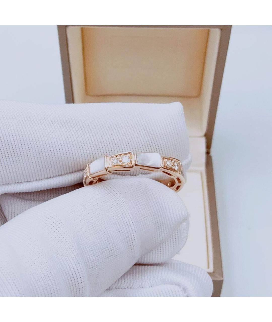 BVLGARI Розовое кольцо из розового золота, фото 2