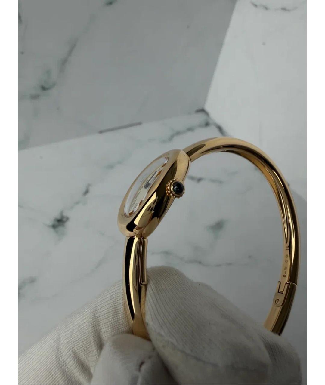 CARTIER Золотые часы из желтого золота, фото 4