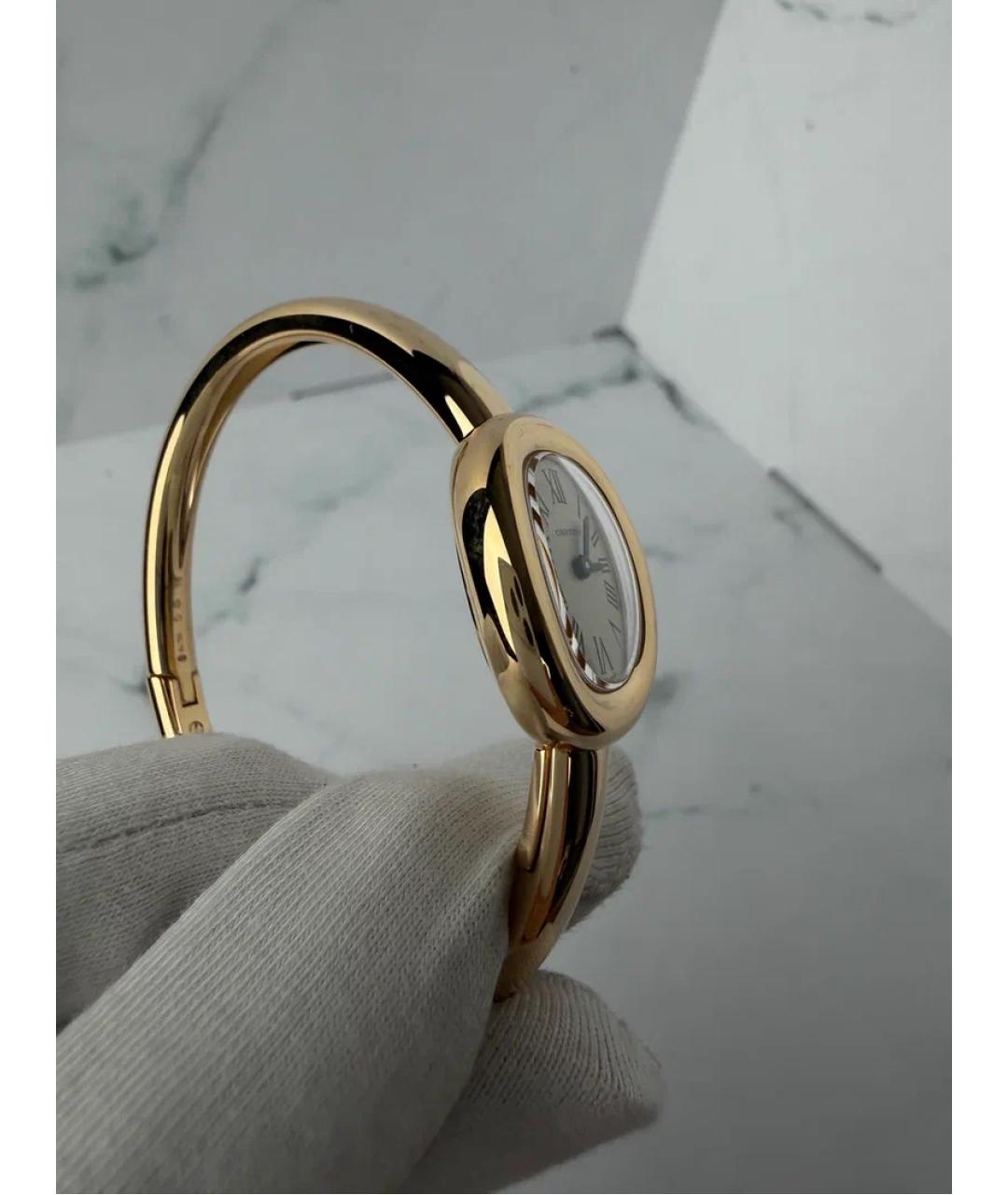 CARTIER Золотые часы из желтого золота, фото 3