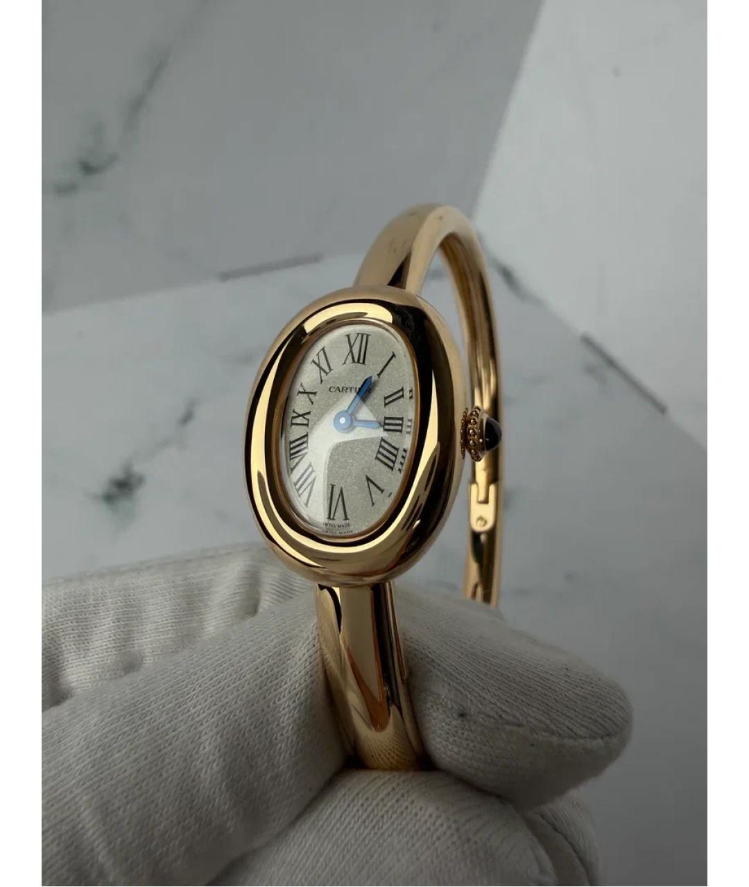 CARTIER Золотые часы из желтого золота, фото 2