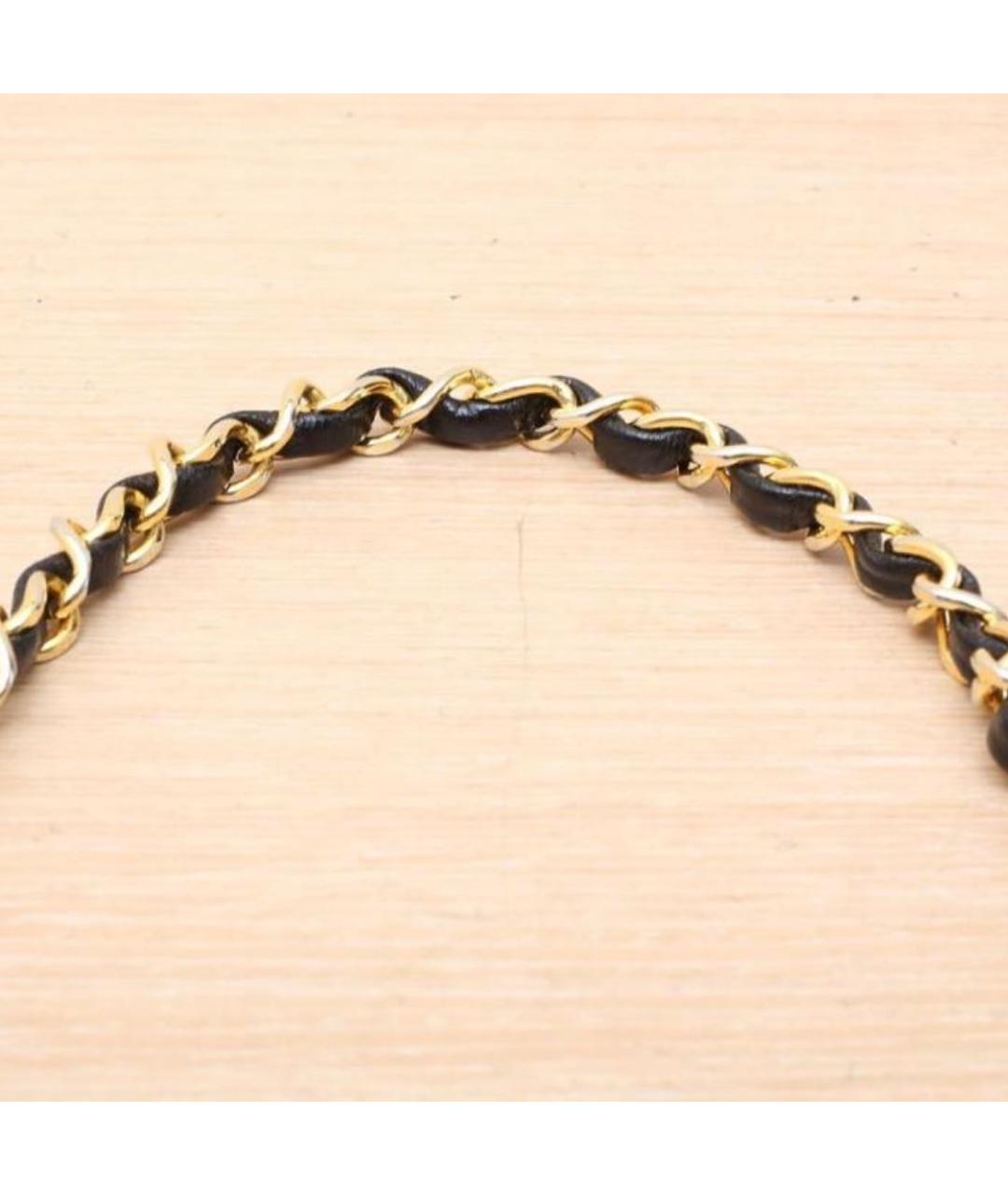 CHANEL Черная кожаная сумка через плечо, фото 7