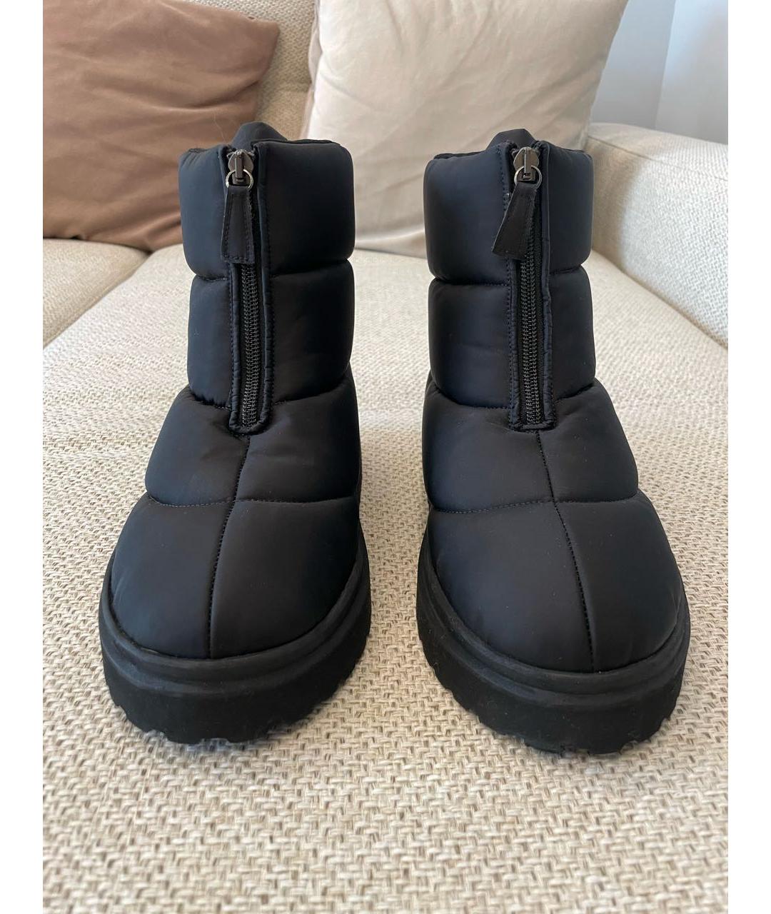 GIABORGHINI Черные неопреновые ботинки, фото 2