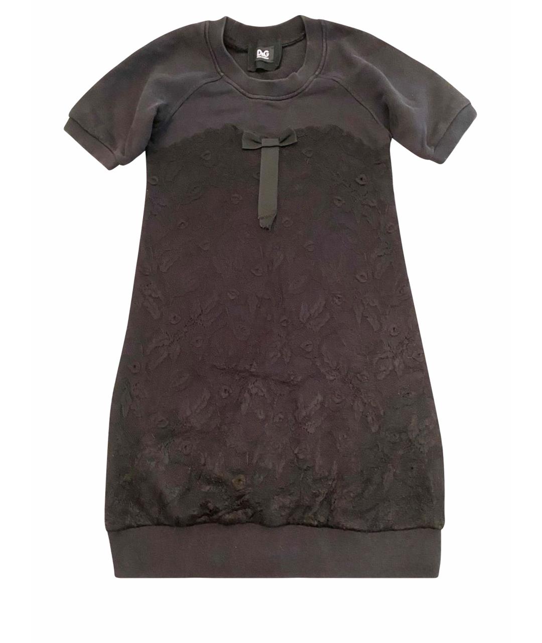 DOLCE&GABBANA Черное повседневное платье, фото 1