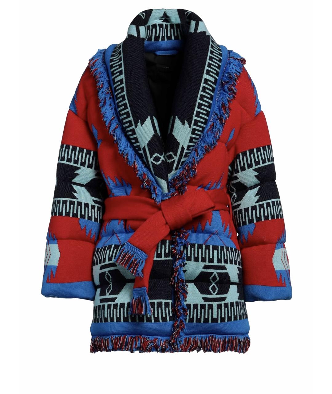 ALANUI Синий шерстяной пуховик, фото 1