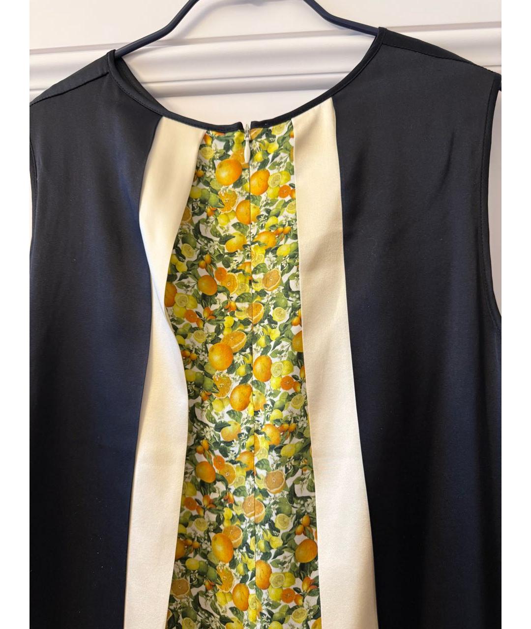 STELLA MCCARTNEY Мульти шелковое коктейльное платье, фото 4