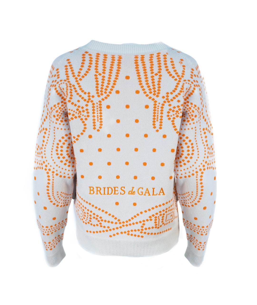 HERMES Мульти кашемировый кардиган, фото 2