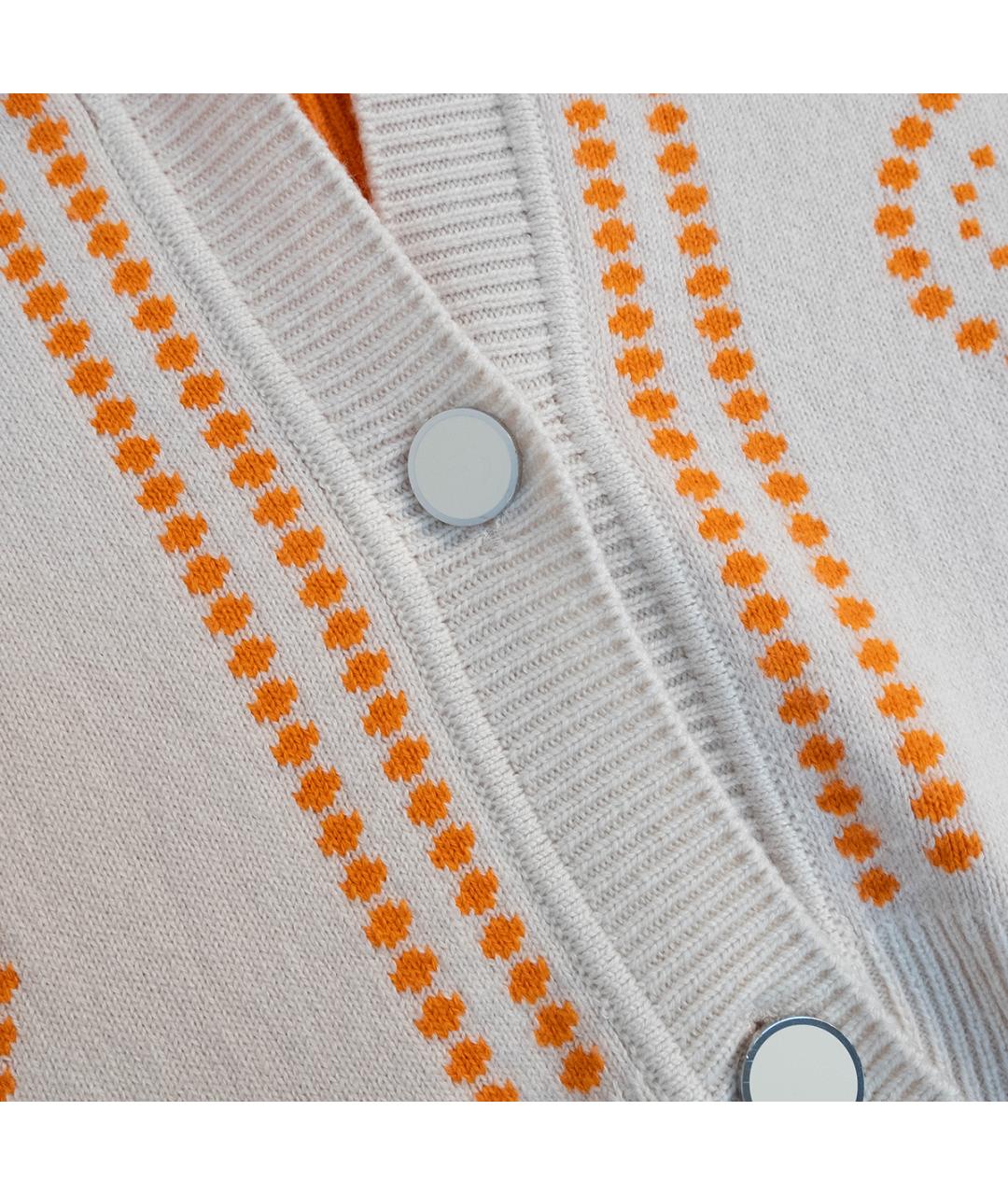 HERMES Мульти кашемировый кардиган, фото 4