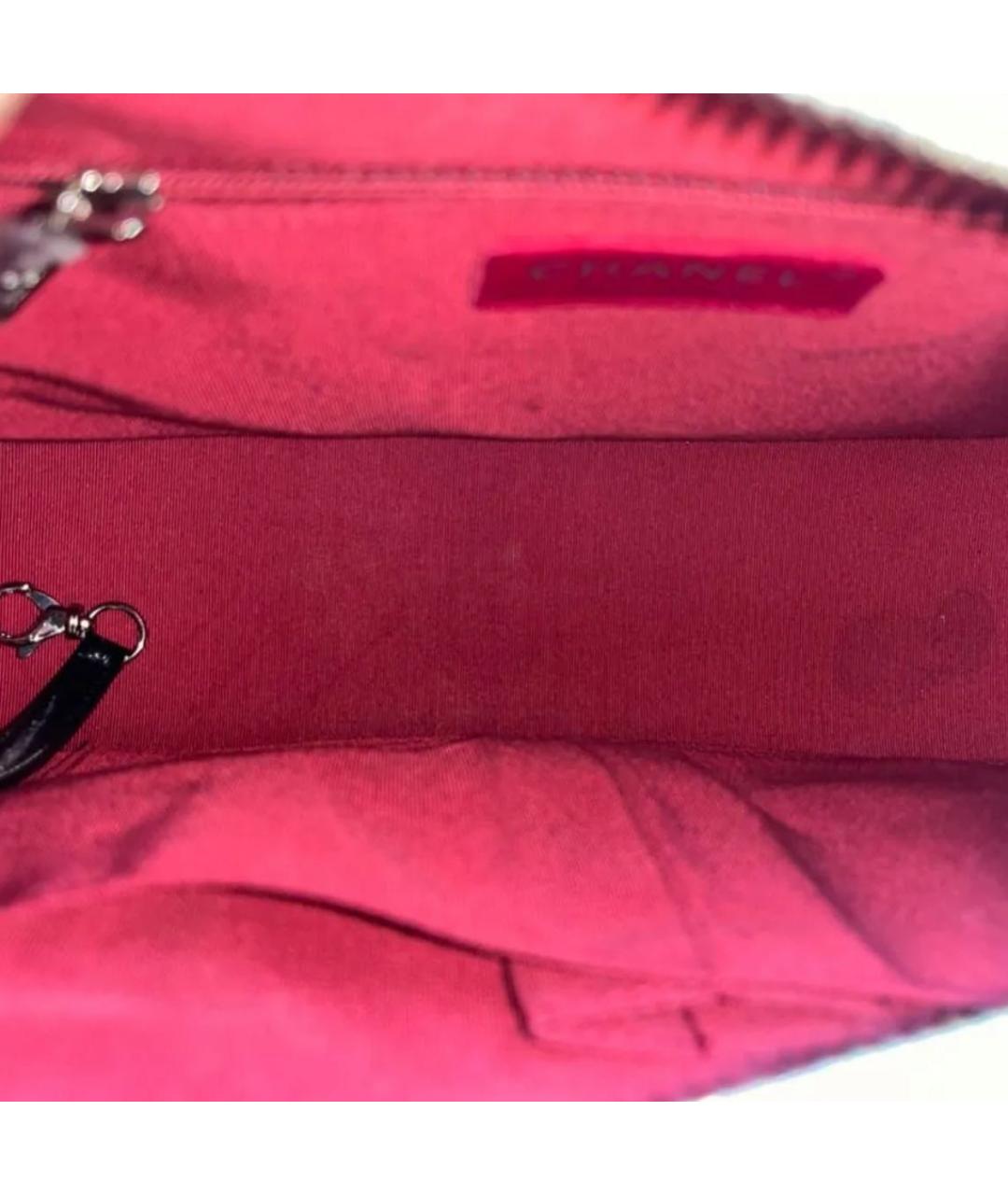 CHANEL Белая кожаная сумка через плечо, фото 5