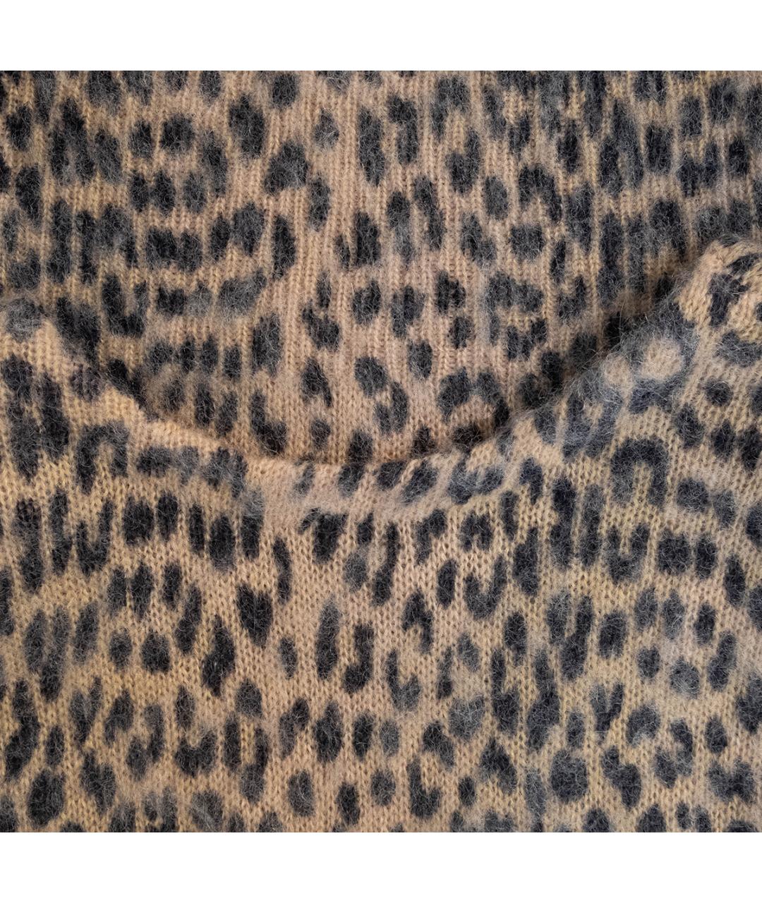 MAJE Коричневый шерстяной джемпер / свитер, фото 3