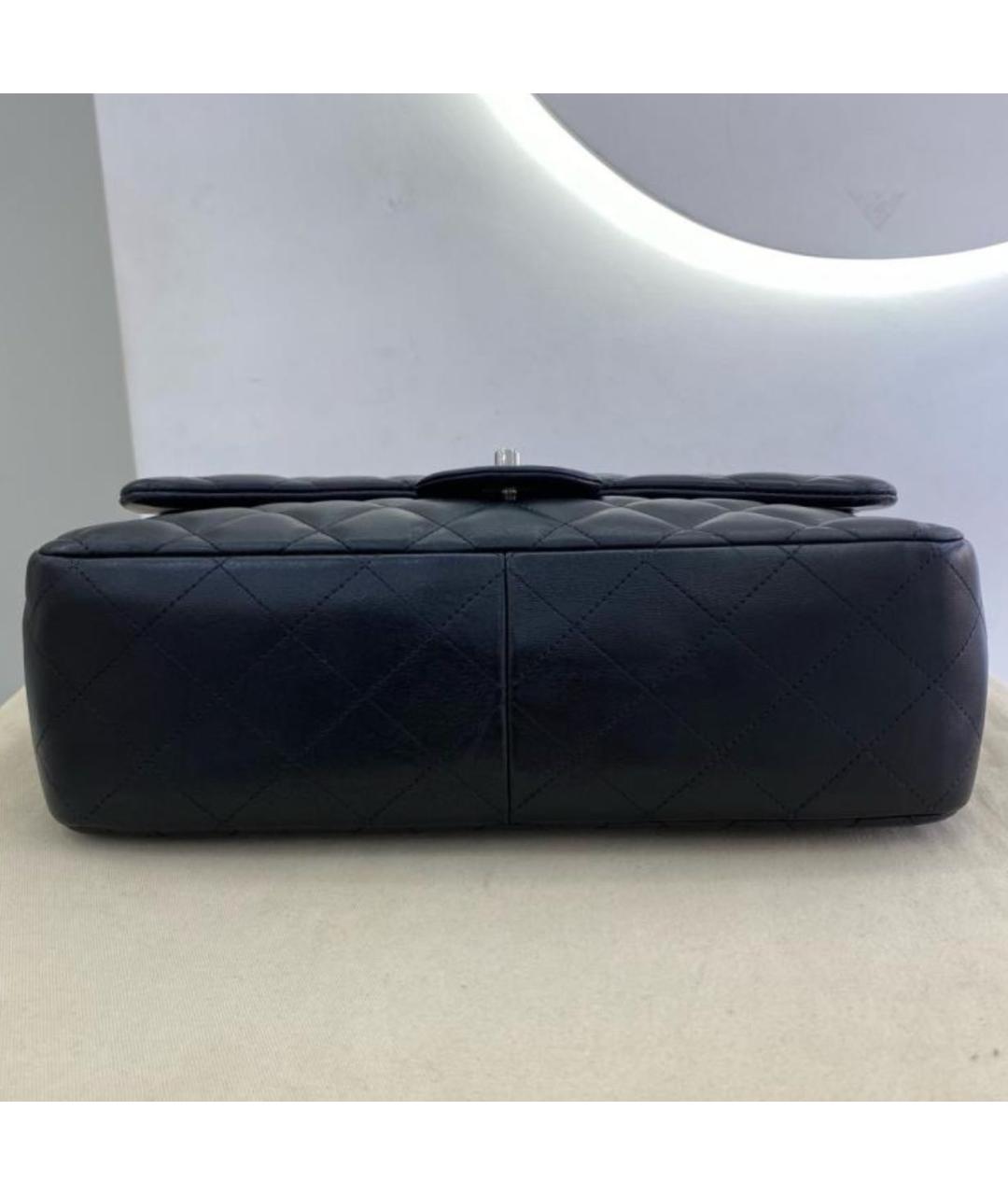CHANEL Черная кожаная сумка через плечо, фото 3