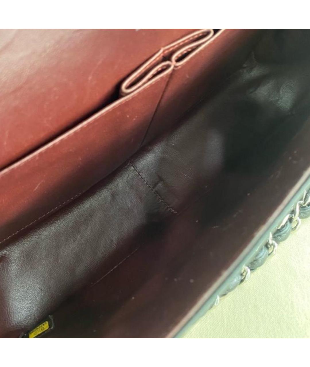 CHANEL Черная кожаная сумка через плечо, фото 4