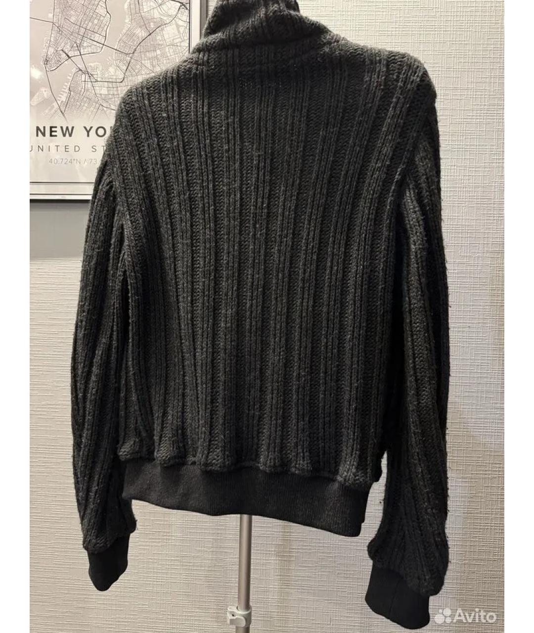 DOLCE&GABBANA Серая шерстяная куртка, фото 4