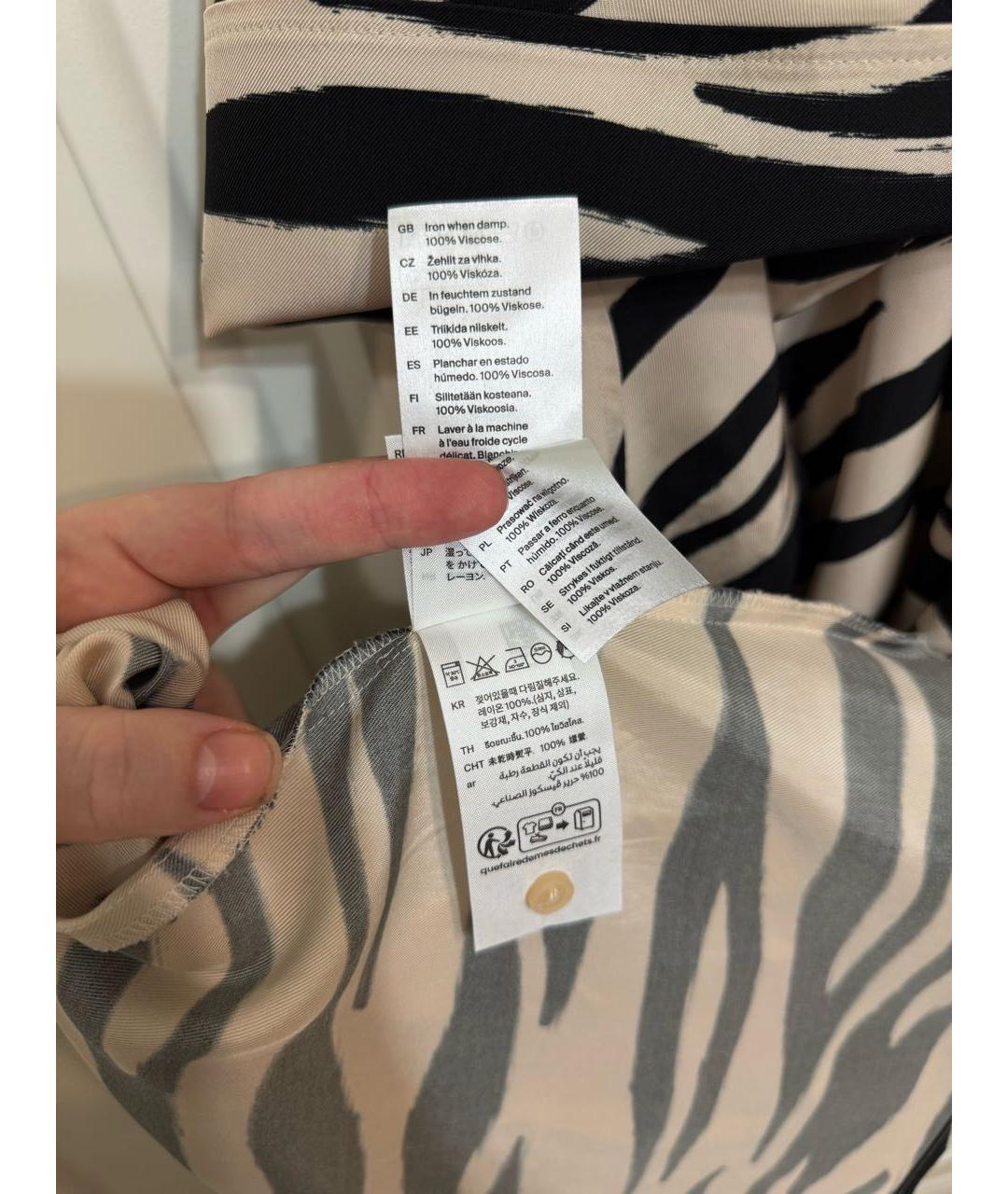 COS Вискозное повседневное платье, фото 4