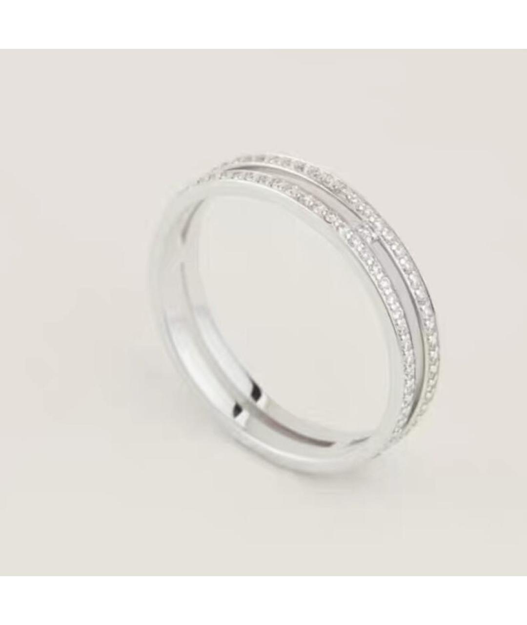 HERMES Белое кольцо из белого золота, фото 8