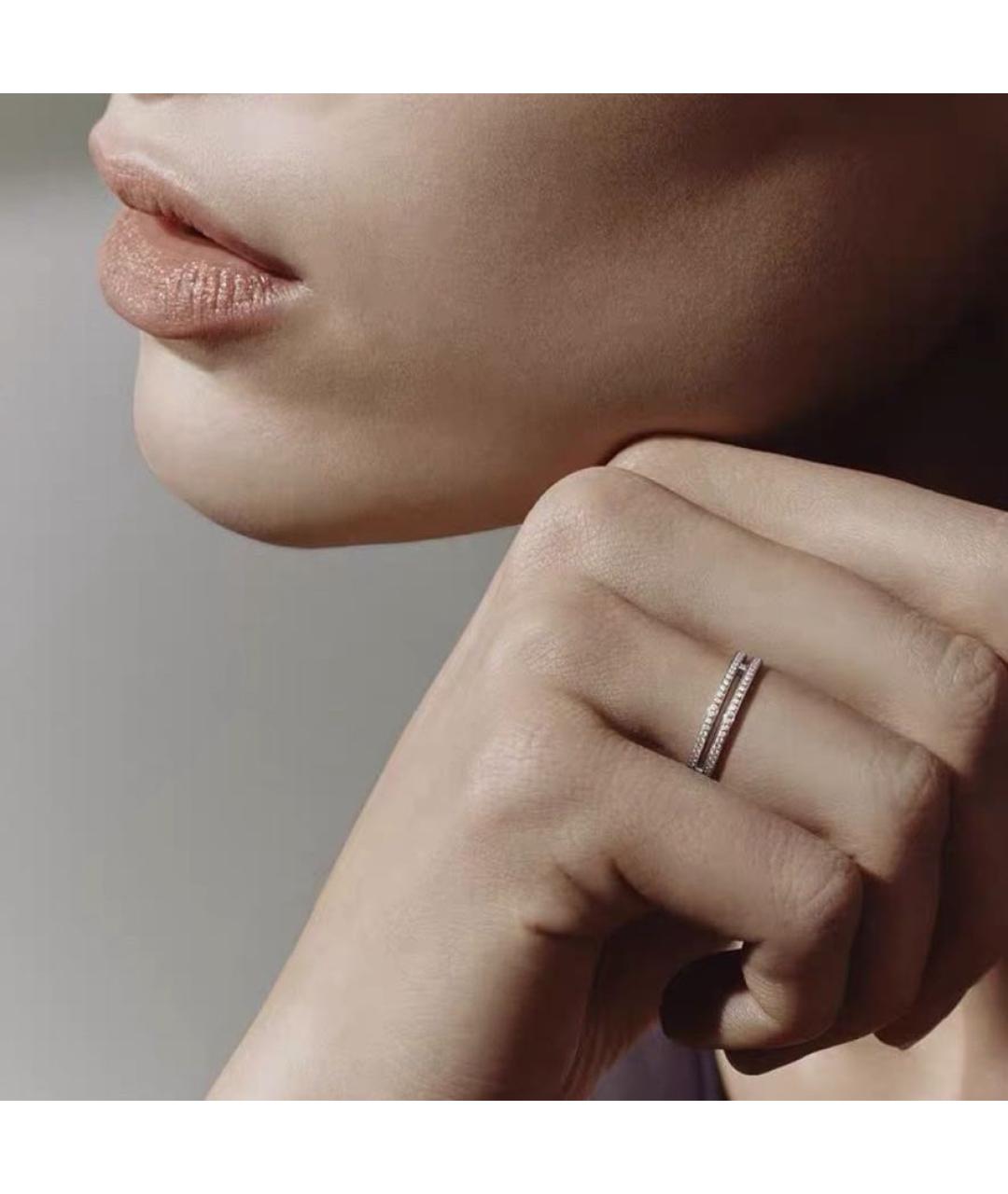 HERMES Белое кольцо из белого золота, фото 7
