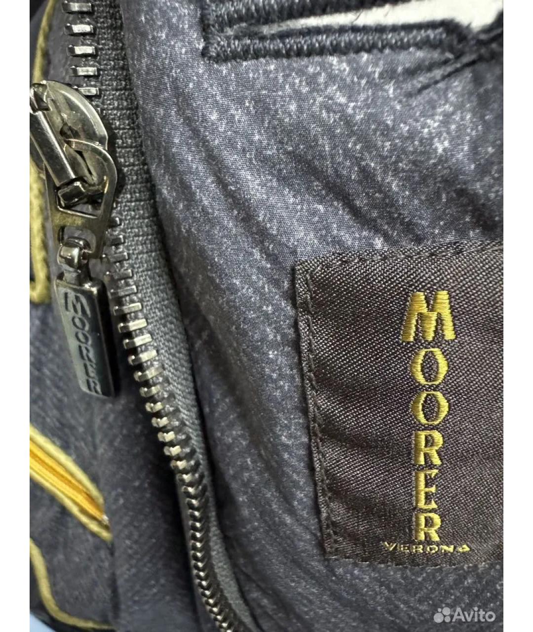 MOORER Серая шерстяная куртка, фото 5