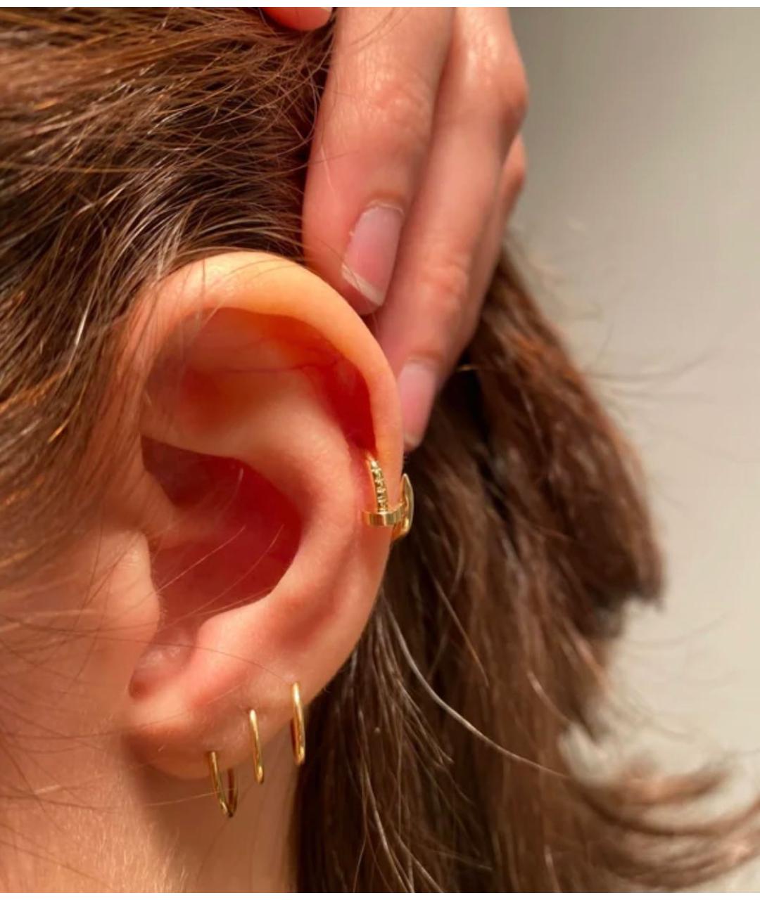 CARTIER Желтые серьги из желтого золота, фото 5