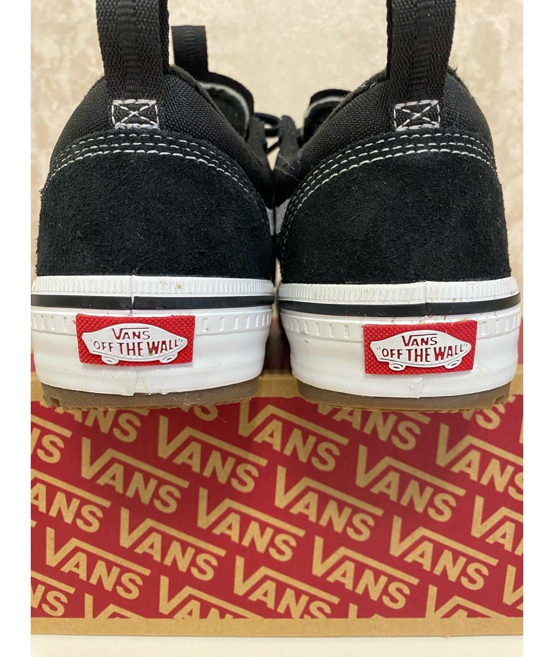 VANS Черные текстильные кеды, фото 4