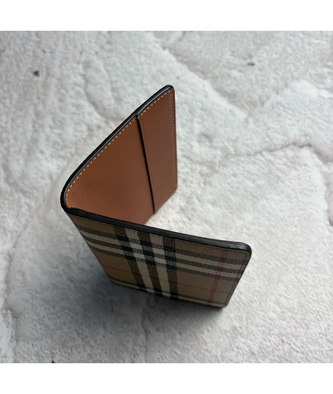 BURBERRY Бежевый кардхолдер, фото 5