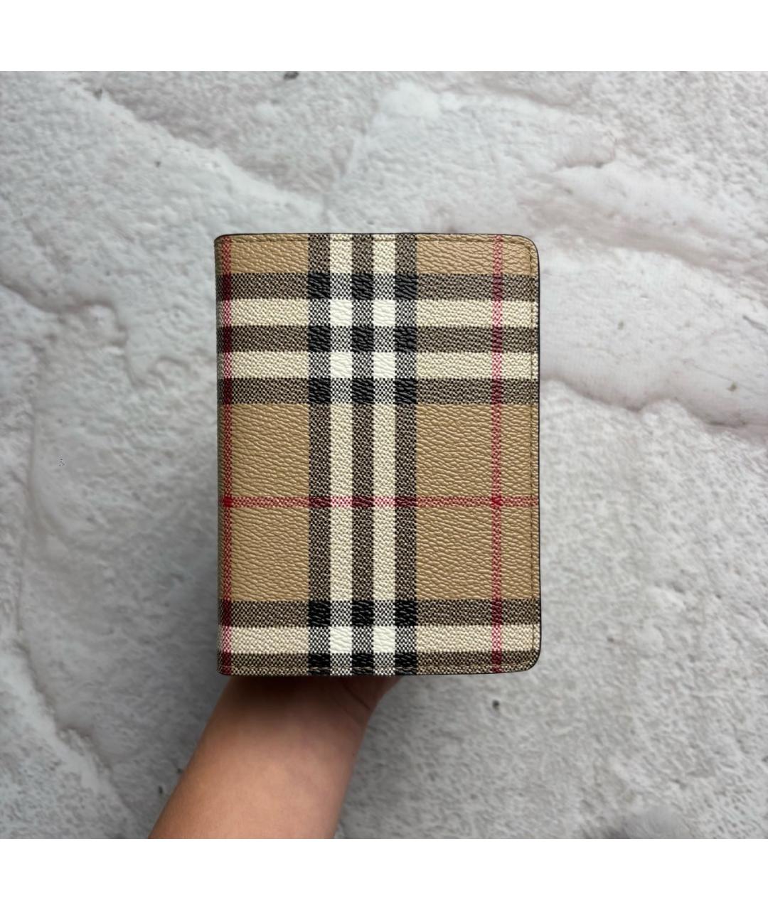 BURBERRY Бежевый кардхолдер, фото 7