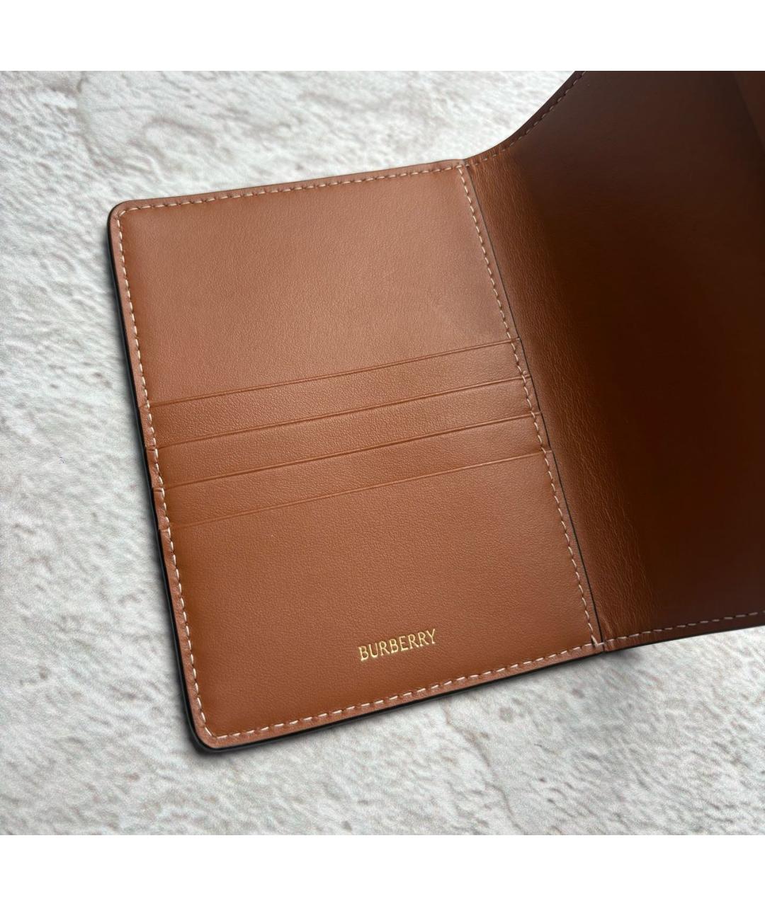 BURBERRY Бежевый кардхолдер, фото 3